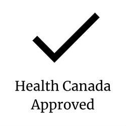 Health Canada Approved stamp